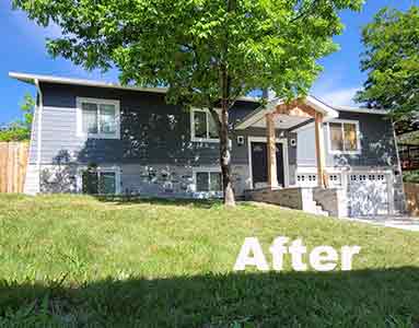 Exterior Renovation of a Littleton House